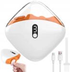 Bedee Elektromos Usb Körömvágó Led-del, Kompakt, Fehér-narancssárga (6HG6158WO2BtEndL9kr)