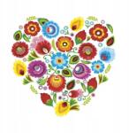 Maki Virág Folk Heart szalvéta 20 db-os 33x33 cm (92F)