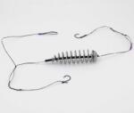 Prokarpfishing montura pescuit caras si crap cu fir textil 2 carlige legate , momitor 15g