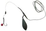 Prokarpfishing Montura pescuit ronnie rig crap pentru plantat, leadcore 45 lb plumb pierdut , carlig legat , prokarpfishing
