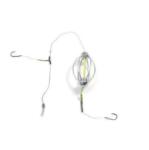 diamant alb Montura pescuit crap si caras cu momitor de 20 gr