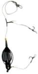 Prokarpfishing Montura crap apa curgatoare cu momitor cu talpa si 2 carlige legate pe fir de par