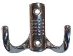  Cuier model Noktali, 2 carlige, finisaj crom-lucios - myeshop Agatator cuier