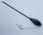 EAST SHARK Montura pescuit cu plumb in-line, cu auto-intepare, carlig legat pe fir de par classic