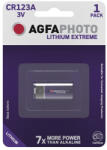 AgfaPhoto Elem AGFAPHOTO Lithium CR123 1 darabos (APCR123A) - mystock