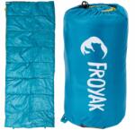 Froyak Kényelmes Egyszemélyes Hálózsák Frojak 200X80CM Meleg 1, 2KG Túra Kemping (NOWY MODEL)