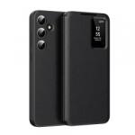 Techsuit Husa pentru Samsung Galaxy S25 FE, Techsuit, SmartView, Neagra (hs/366996)