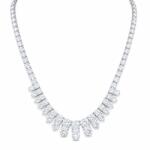 Raizel Colier tennis elegant, cu pietre din zirconiu, Luna (RZ2047)