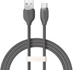 Baseus Cablu de Date USB la Type-C 100W, 1.2m - Baseus Jelly Liquid Silica Gel (CAGD010001) - Black - 1 BUC (KF239141)