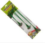 Energofish Set de strune pentru pescuit la stiuca, Wizard, Verde/Negru, 20x22, 5x25 cm, 9 kg, 72 bucati (13513)