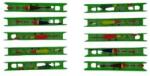 EastShark Set 10 Linii Pluta Echilibrata 1 g cu 2 Carlige , 7 metri (13595)
