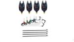 Hakuyo Set 4 senzori hakuyo cu 4 swingere cu led si 4 picheti (14249) Semnalizator pescuit
