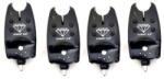 diamant alb Set 4 senzori-avertizori pescutit, baterie inclusa 9v (370) Semnalizator pescuit