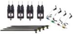 EAST SHARK Set 4 senzori SP01, 4 picheti si 4 Swingere cu led (13527) Semnalizator pescuit