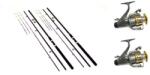 Diamant Alb Set 2 lansete feeder delta 3.6m /putere aruncare 120-180g din 3 segmente si 2 mulinete kt6000 cu 10 rulmnti (14357)