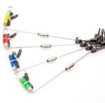 diamant alb Set 4 swingere cu led 4 culori (322) Semnalizator pescuit
