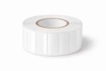 Shamiro 50, 8x12, 7mm fényes fehér PET címke tekercsen; 3000/roll; 76mm