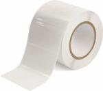 Shamiro 101, 6x50, 8mm fényes fehér PET címke tekercsen; 1000/roll; 76mm