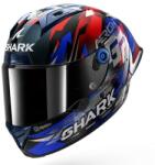 Shark Aeron Gp Fim Replica Zarco Victory 2025 Carbon / Blue Chrom (C.SK.AERONGPFIM ZAR.VI-DBU)