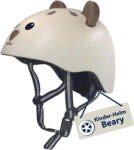 Hudora 84910 gyermek kerékpáros sisak állat motívummal - mokka - 44-47 cm (XXS/XS) (84910)
