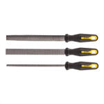 TOPEX Set de râșnițe 3 piese (plat, semicircular, rotund), 200mm (06A330) - sculeforte Pila