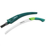 VERTO Ferăstrău pentru crengi, lamă 350mm, 7 TPI, cu husă de protecție pentru brâu (15G101) Fierastrau