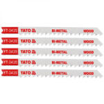TOYA Pânză ferăstrău pendular T6TPI pentru metal 5 buc/set (YT-3435) (YT-3435) Fierastrau