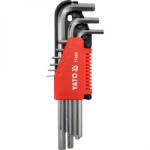 TOYA Set chei imbus 9 piese (1, 5-10) CrV (YT-0500) (YT-0500) Cheie imbus