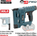 BORMANN Pro Pistol electric pentru capse și cuie 20V, doar aparat (BBP3630) (BBP3630)