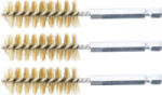 BGS technic Perii alamă | 17 mm | 6, 3 mm (1/4") | 3 piese (BGS 3078-17-M) (3078-17-M)