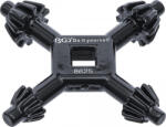 BGS technic Cheie universală în cruce pentru mandrină | | Ø 4 / 5, 5 / 6 / 7 mm (BGS 8625) (8625) Burghiu