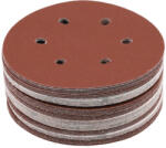 TOYA Disc fibră tip arici 150 mm / P120, 6 găuri, 50 buc (YT-834585) (YT-834585)