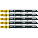 TOYA Pânză ferăstrău pendular T8TPI pentru lemn 5 buc/set (tăiere curată) (YT-3402) (YT-3402) Fierastrau
