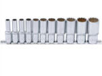 BGS technic Set chei tubulare 12 colțuri, adânci 10 mm (3/8 - sculeforte Trusa unelte