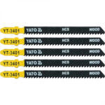 TOYA Pânză ferăstrău pendular T10TPI pentru lemn 5 buc/set (tăiere curată) (YT-3401) (YT-3401) Fierastrau