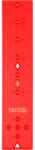 TOYA Șablon de găurit balamale 270 x 55 x 3, 6 mm cu bulă (YT-44136) (YT-44136) Burghiu