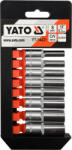 TOYA Set chei tubulare lungi 8 piese 5, 5-13 mm 1/4" (YT-14431) - sculeforte Trusa unelte