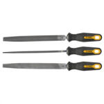 TOPEX Set de fișe 3 piese (plat, semicircular, rotund), 200mm (06A230) - sculeforte Pila