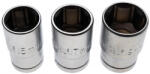 BGS DIY Set capete chei tubulare | Antrenare 12, 5 mm (1/2") | 15 - 17 - 19 mm | 3 piese (BGS 15125) (15125) Cheie tubulara