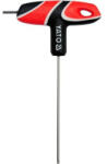 TOYA Cheie imbus tip T cu cap sferic 2, 5 mm (YT-05585) (YT-05585) Cheie imbus