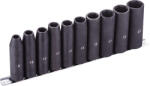 Bormann set chei tubulare lungi 1/2", 10 piese 8-21 mm (BHT7704) (BHT7704) Trusa unelte