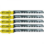 TOYA Pânză ferăstrău pendular T13TPI pentru lemn 5 buc/set (tăiere curată) (YT-3407) Fierastrau