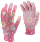 TOYA Mănuși de grădină din poliester 8" cu model floral (74126) (FL-74126)