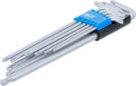 BGS technic Set chei tip L | extra lung | Profil T (pentru Torx) cu cap sferic T10 - T50 | 9 piese (BGS 819) (819)