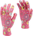 TOYA Mănuși de grădină cu model floral, mărimea 8 (74117) - sculeforte