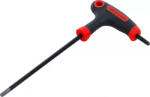 BGS DIY Şurubelniţă cu mâner T şi lamă laterală | Profil T (pentru Torx) cu/fără alezaj T20 (BGS 7880-T20) - sculeforte