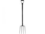 FLO Furcă (pitchfork) cu mâner metalic 125 cm (35813) (FL-35813) Furca