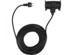 TOYA Prelungitor cablu flexibil izolat cauciuc 25 m 3x1, 5 mm2 cu 2 prize (YT-81032)