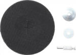 BGS technic Roata cu diametru 125mm pentru discuri de smirgher, codita 6mm (BGS 3074) (3074)