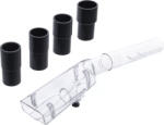 BGS technic Cap aspiraţie pentru pistol de curăţare pneumatic | mic | cu 4 adaptoare | pentru BGS 70150 (BGS 70151)